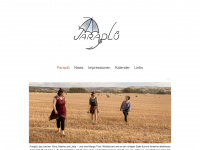 ensembleparaplue.de Webseite Vorschau