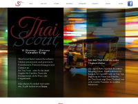 thai-scout.com Webseite Vorschau
