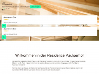 ferienwohnungen-paulserhof.com Webseite Vorschau