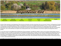 bingenheimer-ried.de Webseite Vorschau