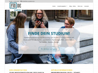 finde-academic.de Webseite Vorschau