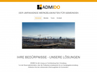 admido.ch Webseite Vorschau
