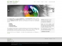 exsar.at Webseite Vorschau