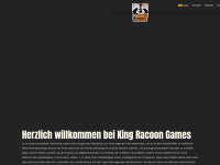 kingracoon.com Webseite Vorschau