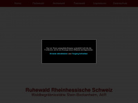 ruhewald-rheinhessische-schweiz.de Webseite Vorschau