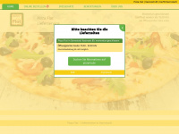 pizza-flat.com Webseite Vorschau