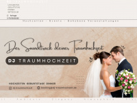 dj-traumhochzeit.de Webseite Vorschau