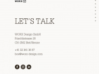 worx-design.com Webseite Vorschau