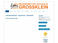 mms-grossklein.at Webseite Vorschau