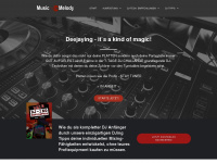 music-melody.com Webseite Vorschau