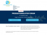 produktionsleiter-forum.de Webseite Vorschau