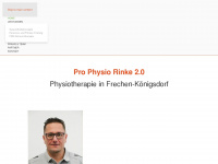 pro-physio-rinke-2-0.de Webseite Vorschau