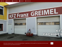 greimel-kfz.com Webseite Vorschau