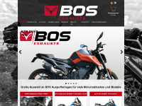 bosexhaust.com Webseite Vorschau