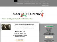 suter-training.ch Webseite Vorschau