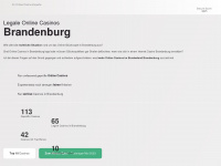 onlinecasinobrandenburg.com Webseite Vorschau