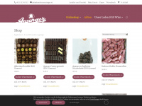 schokolade-anzinger.at Webseite Vorschau