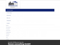xenon.cc Webseite Vorschau