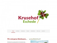krusehof.com Webseite Vorschau