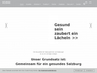 gesundessalzburg.at Webseite Vorschau