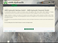amrhydraulik.de Webseite Vorschau