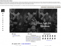 toofastforfreedom.de Webseite Vorschau