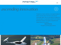 pipistrel-aircraft.com Webseite Vorschau