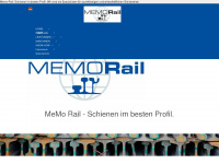memo-rail.de Webseite Vorschau