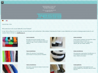 tressa-shop.ch Webseite Vorschau