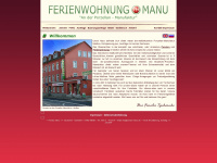 fewo-manu.de Webseite Vorschau