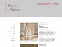 perfect-noise.de Webseite Vorschau