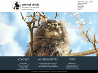 animal-vitalis.ch Webseite Vorschau