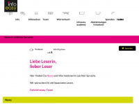 infoeasy-news.ch Webseite Vorschau