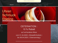 uhrenschmuck-ebeling.de Webseite Vorschau