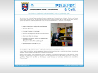 frank-coll.de Webseite Vorschau