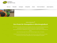 osteodynamics.de Webseite Vorschau