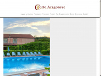 agriturismocortearagonese.it Webseite Vorschau