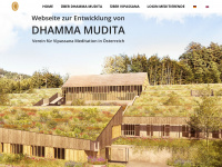dhamma-mudita.at Webseite Vorschau