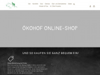 oekohofkiste.de Webseite Vorschau