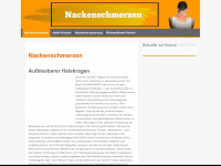 nackenschmerzen.bernaunet.com Webseite Vorschau