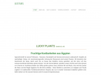 lucky-plants.de Webseite Vorschau