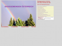 basisgemeinden-oesterreich.at Webseite Vorschau