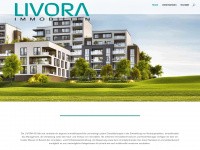 livora-immo.ch Webseite Vorschau