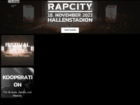 rapcity.ch Webseite Vorschau