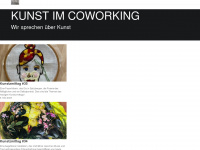 kunstimcoworking.ch Webseite Vorschau