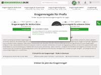 kragarmregale-24.de Webseite Vorschau