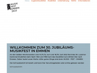 musikfest2022.ch Webseite Vorschau