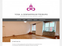 yoga-seminarraum-freiburg.de Webseite Vorschau