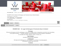 wagner-gas.at Webseite Vorschau