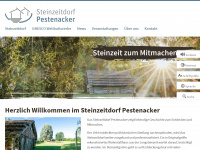 steinzeitdorf-pestenacker.de Webseite Vorschau